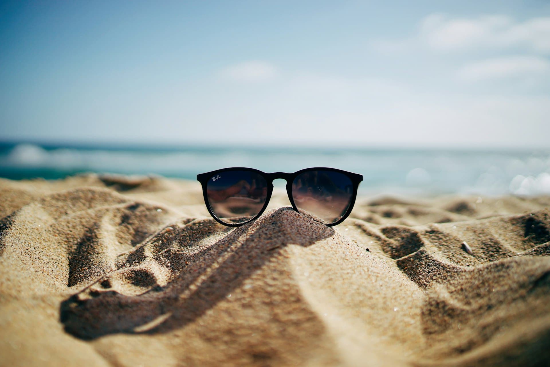 Person wearing sunglasses outdoors
